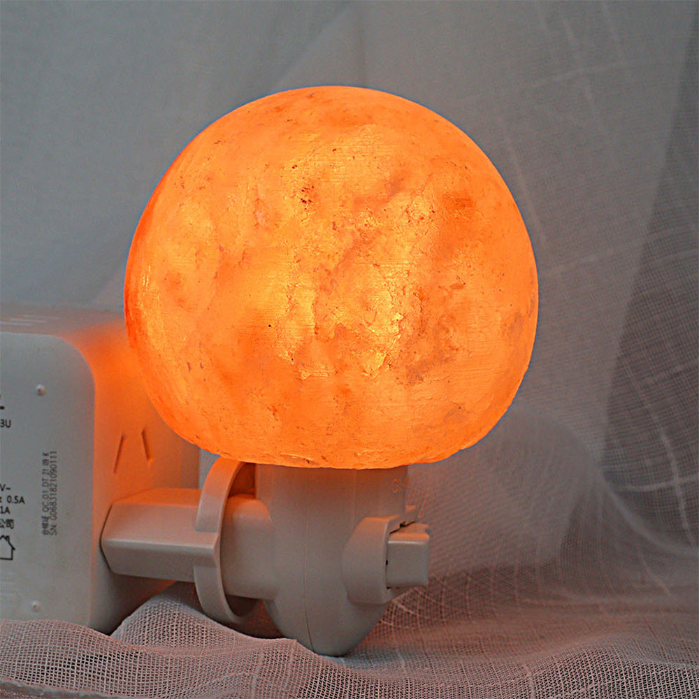 Himalayan Pink Salt Crystal Wall Lamp for Bedroom