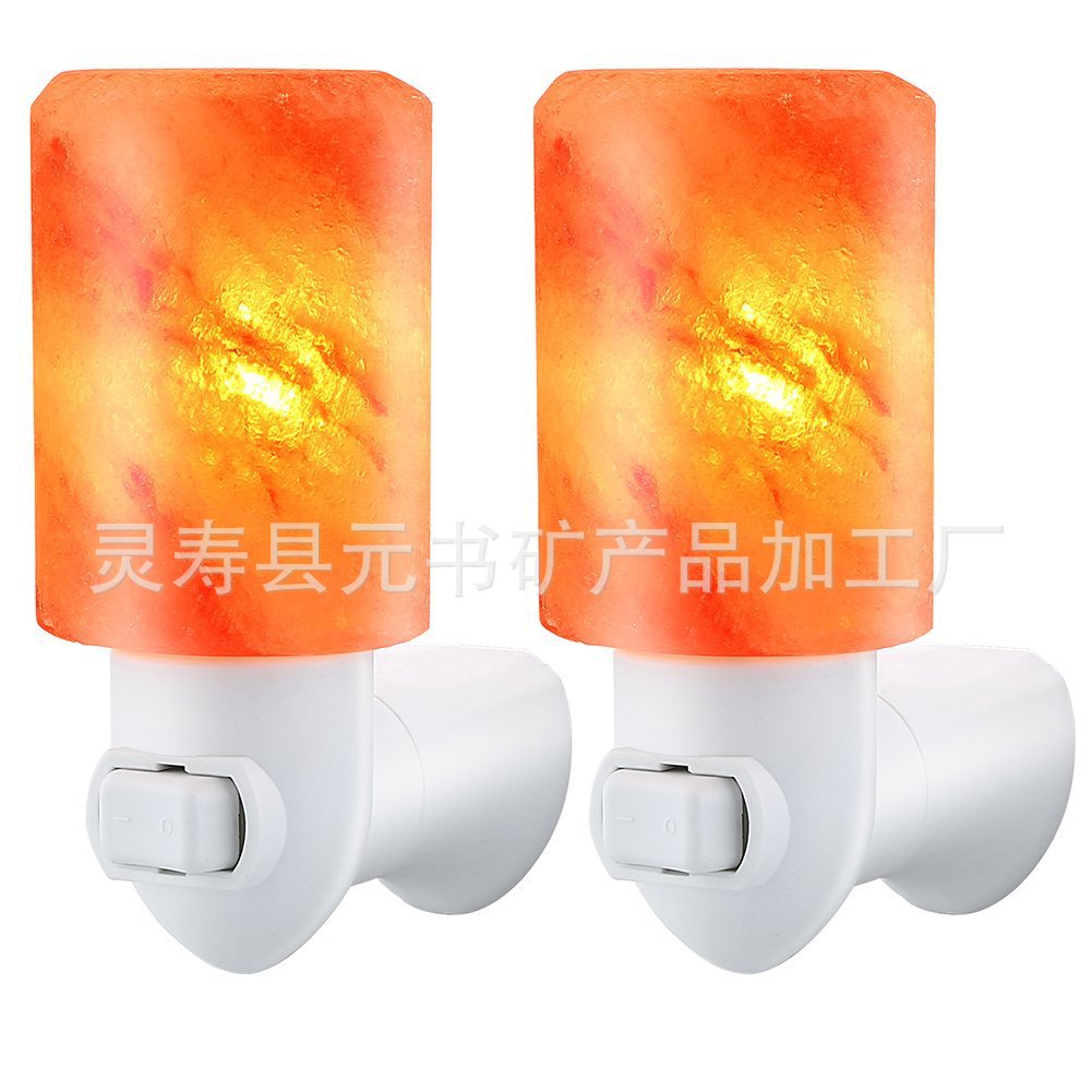 Himalayan Pink Salt Crystal Wall Lamp for Bedroom