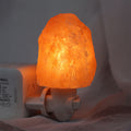Himalayan Pink Salt Crystal Wall Lamp for Bedroom