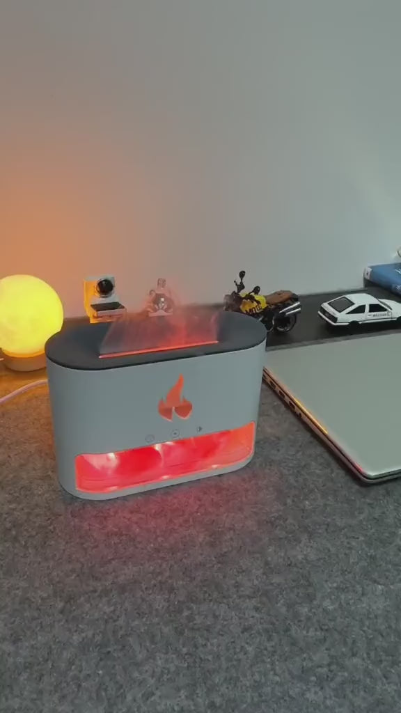 Unboxing the Himalayan salt flame diffuser