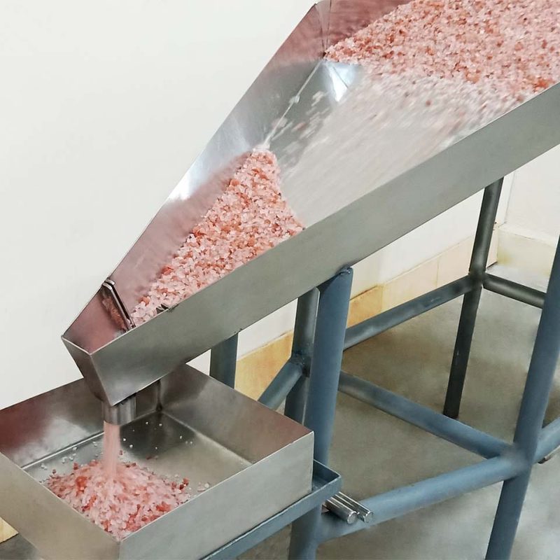 Himalayan pink salt from the mountain at our family&rsquo;s salt works